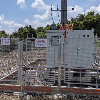 Trạm biến áp 1000kVA 22/0.4kV cấp điện cho mỏ khai thác đá