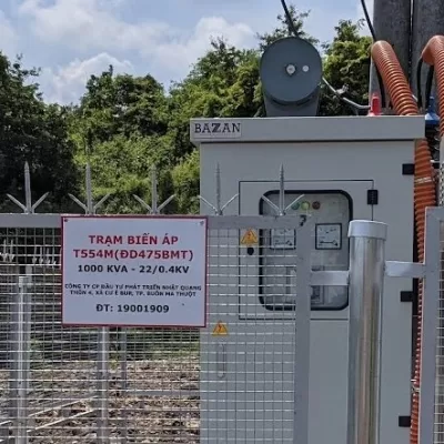 Thi công đường dây trung thế 22kv và trạm biến áp 1000kVA cấp điện cho trang trại nông nghiệp